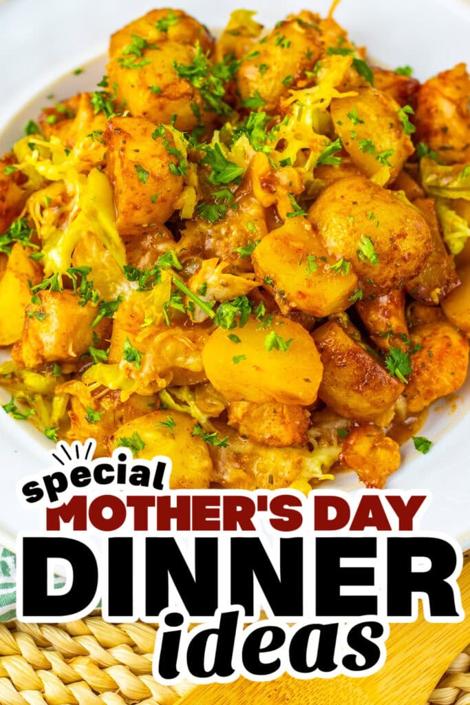 mother's day dinner ideas - Sheet Pan Mississippi Chicken and Potatoes