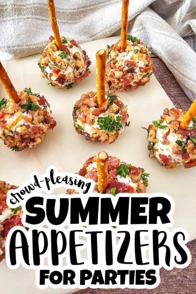 summer appetizers - Cracked Out Cheeseball Bites