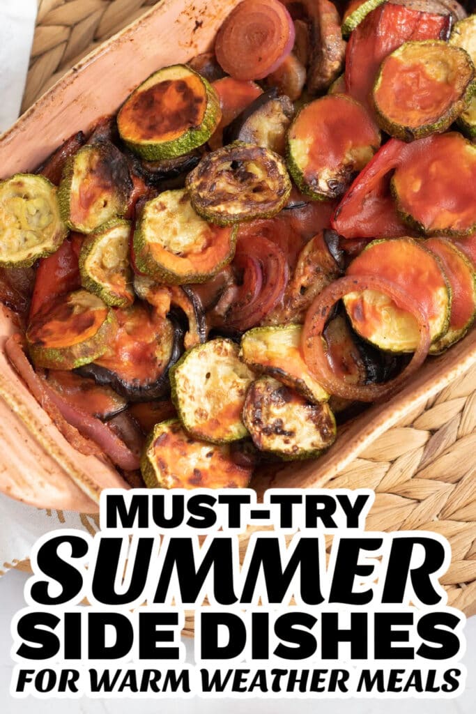 summer side dishes - Oven-Baked Ratatouille Casserole