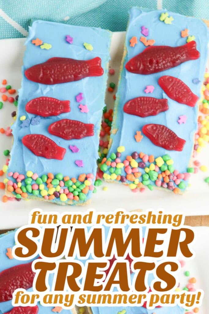 summer treats - Fish Bowl Graham Cracker