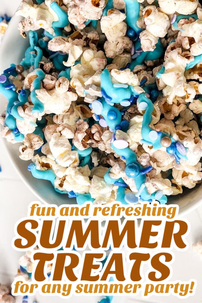 summer treats - Little Mermaid Popcorn