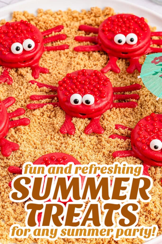 summer treats - Oreo Crabs