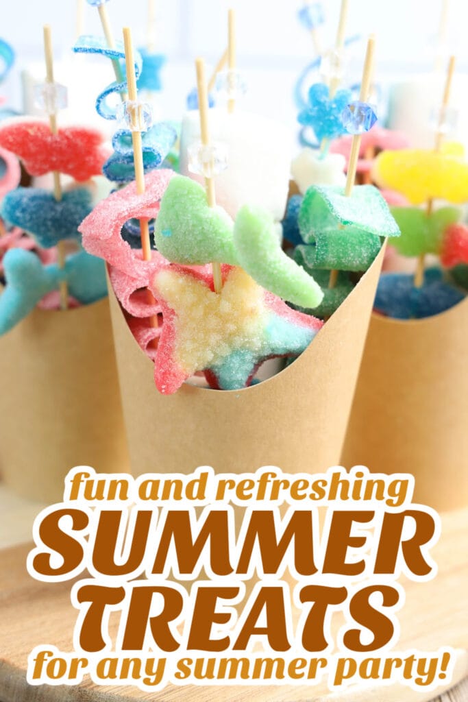 summer treats - Sea Life Candy Cups