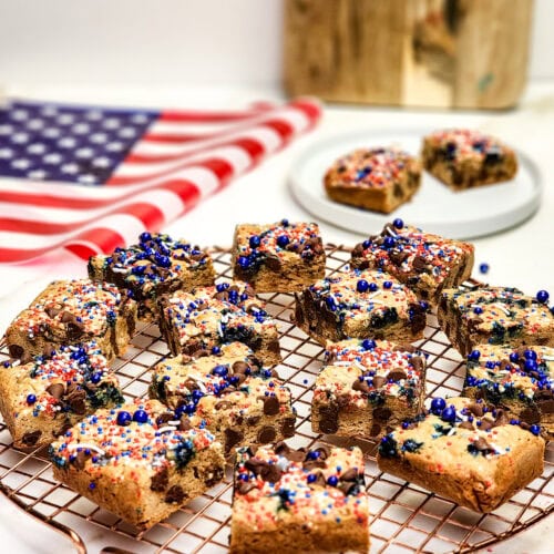 4th of July Cookie Bars