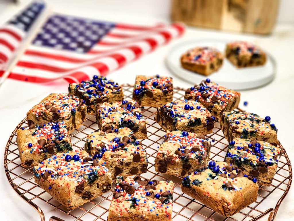 4th of July Cookie Bars