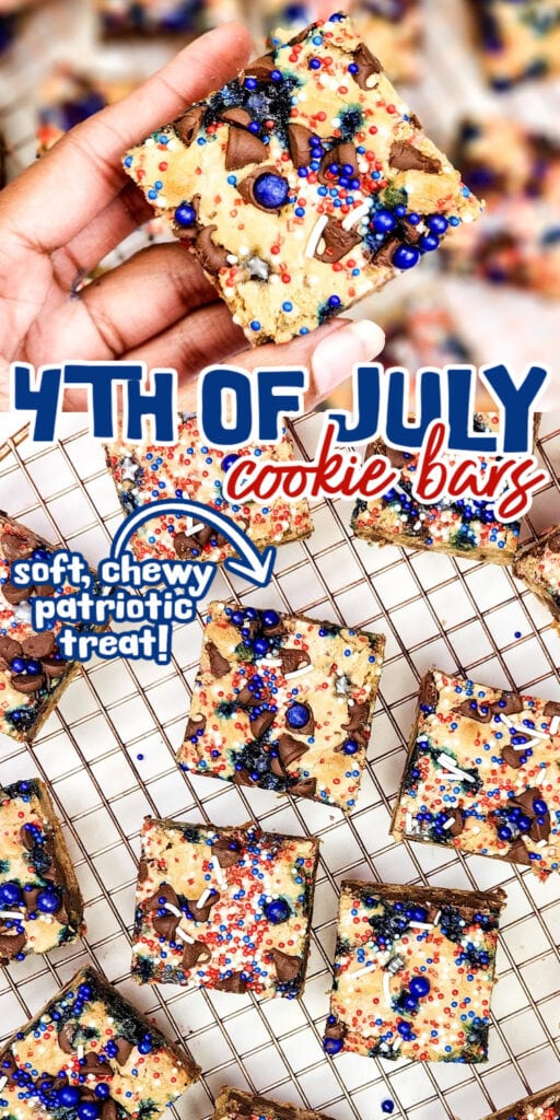 4th of July Cookie Bars