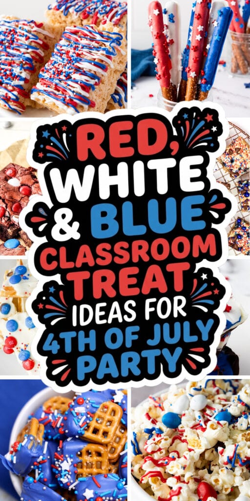 4th of july classroom treats
