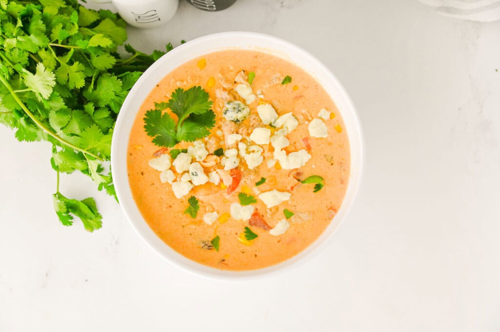 Crock Pot Buffalo Chicken Chili