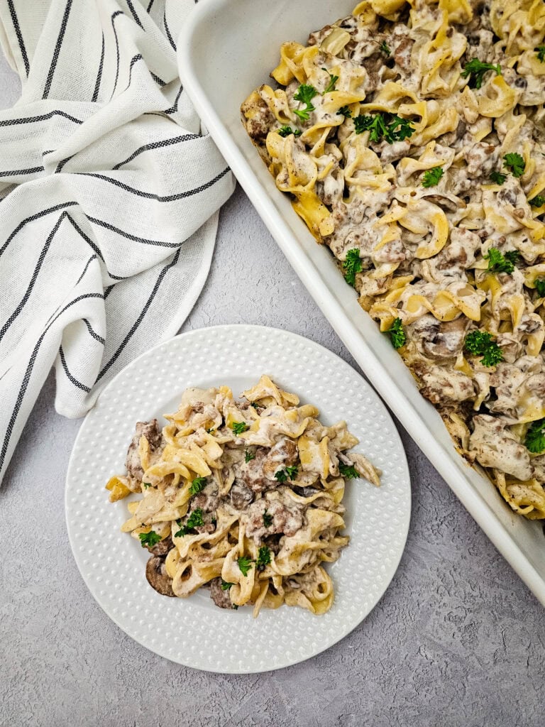 Beef Stroganoff Casserole