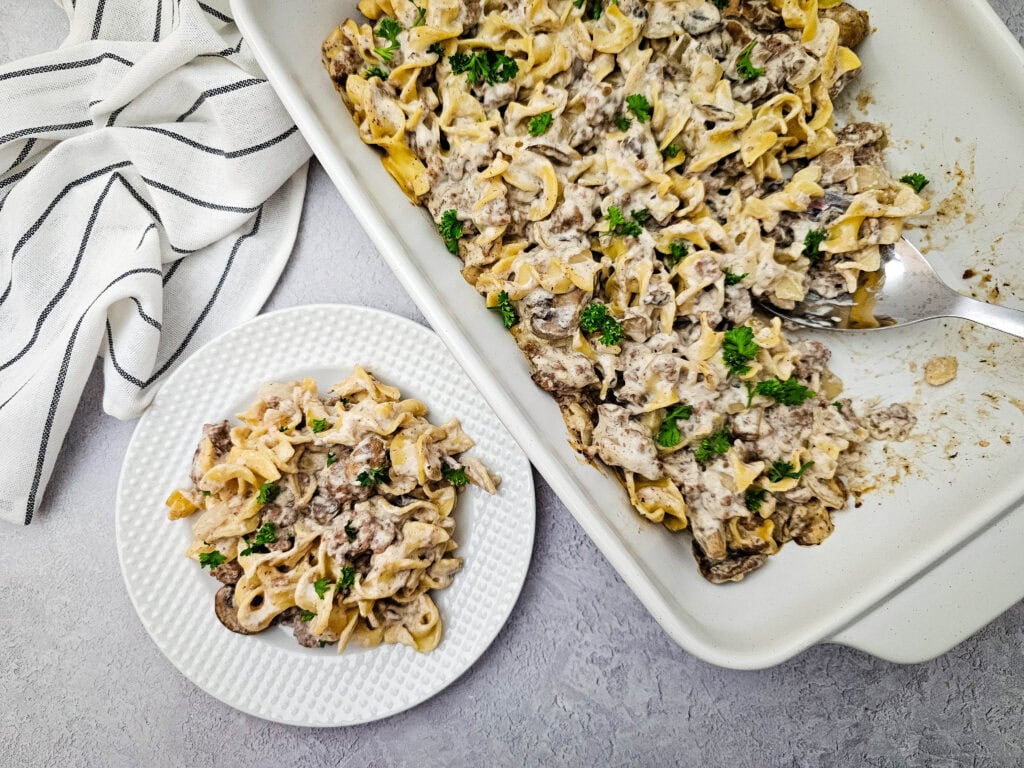 Beef Stroganoff Casserole