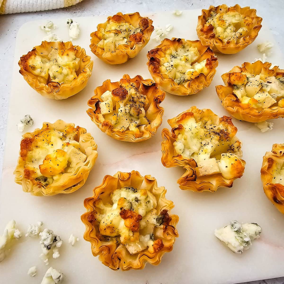 Blue Cheese and Pear Phyllo Bites featured image