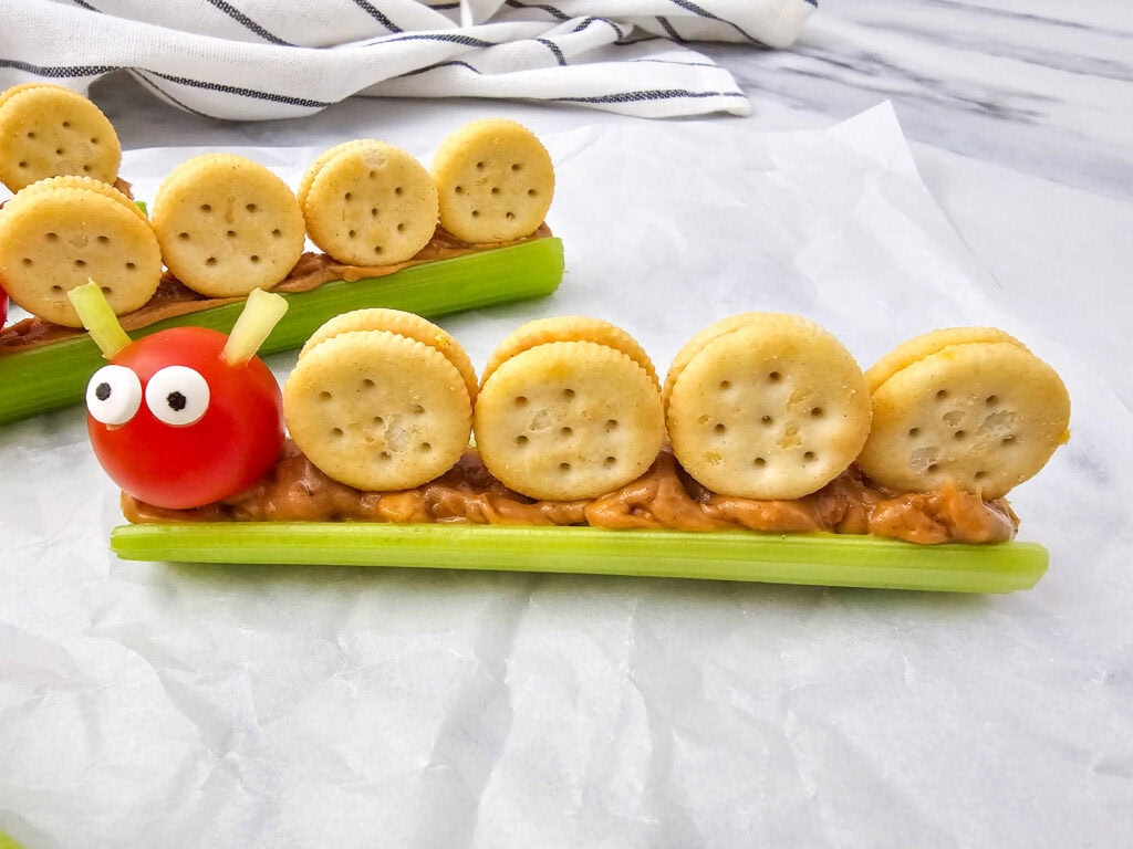 Celery Caterpillar Snacks 