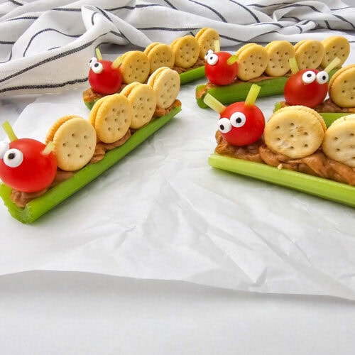 Celery Caterpillar Snacks