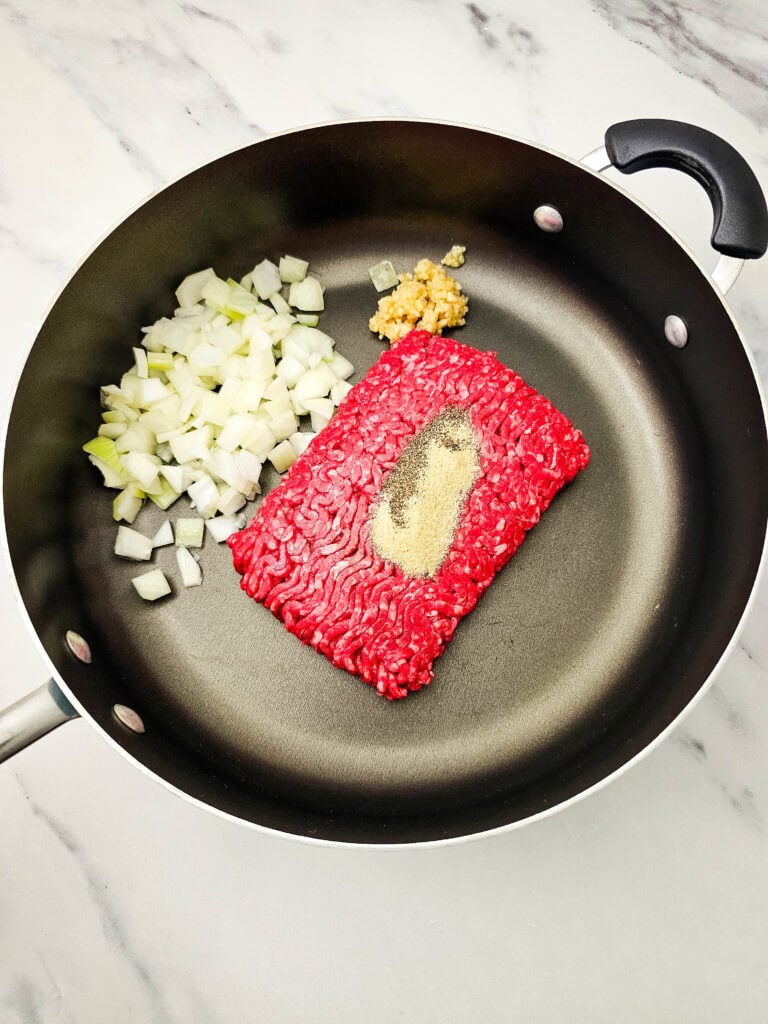 One Pan Cheeseburger Pasta