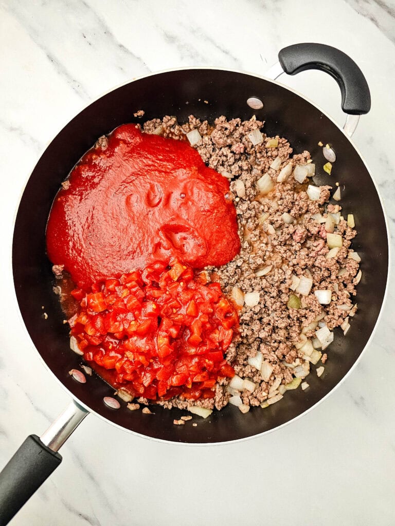 One Pan Cheeseburger Pasta