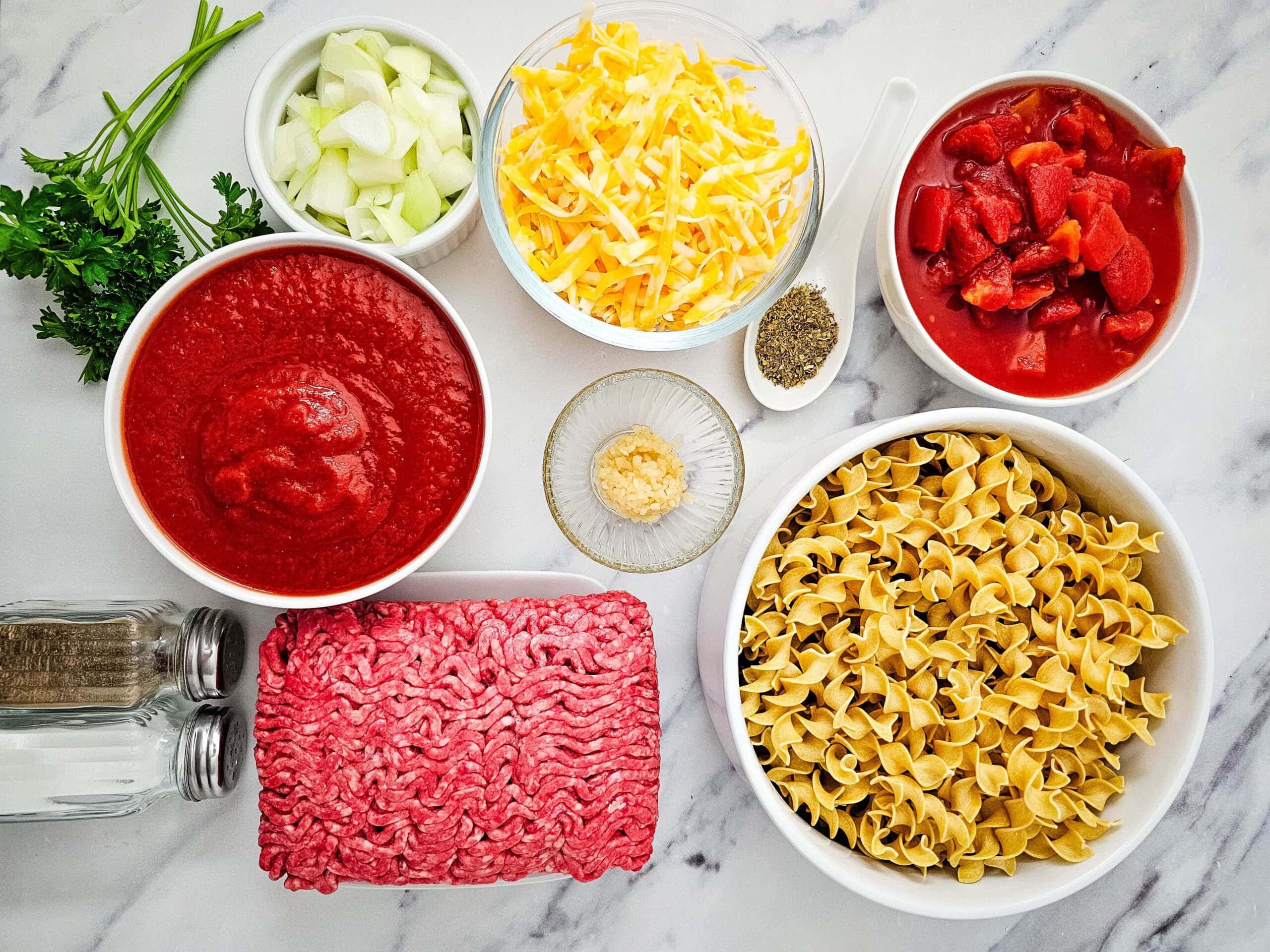 Beef Noodle Casserole Process Photo 