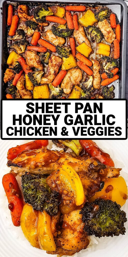 Sheet Pan Honey Garlic Chicken and Veggies