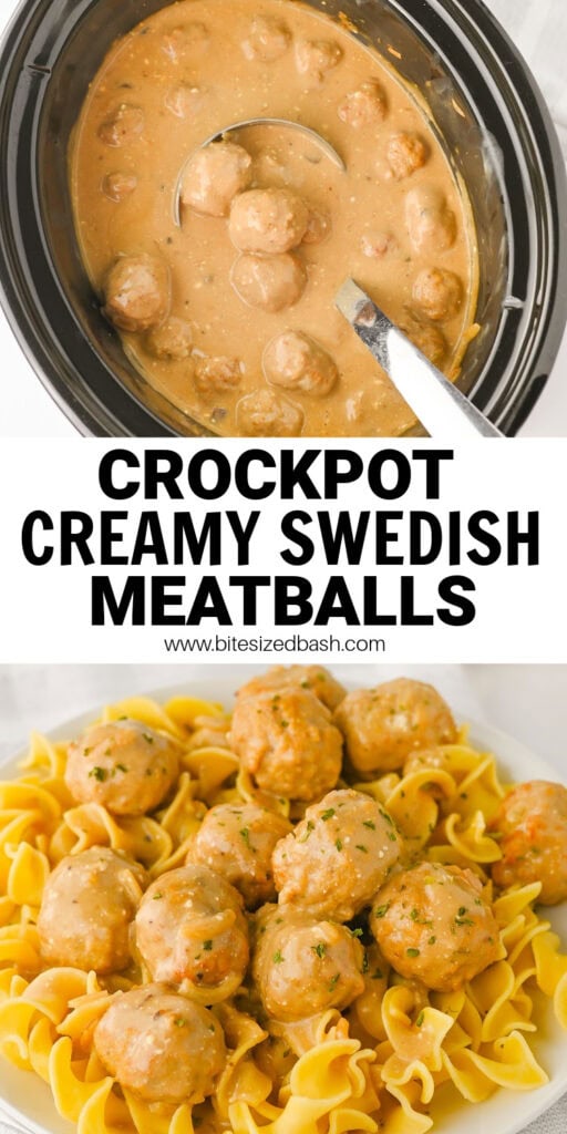 Slow Cooker Creamy Meatballs - crockpot recipes slow cooker