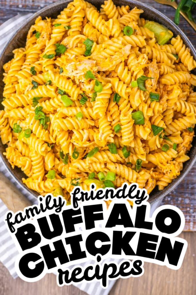 buffalo chicken recipes - Buffalo Chicken Pasta Salad
