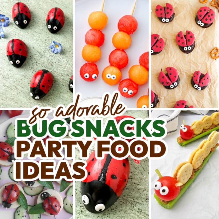 bug snacks party food ideas featured image