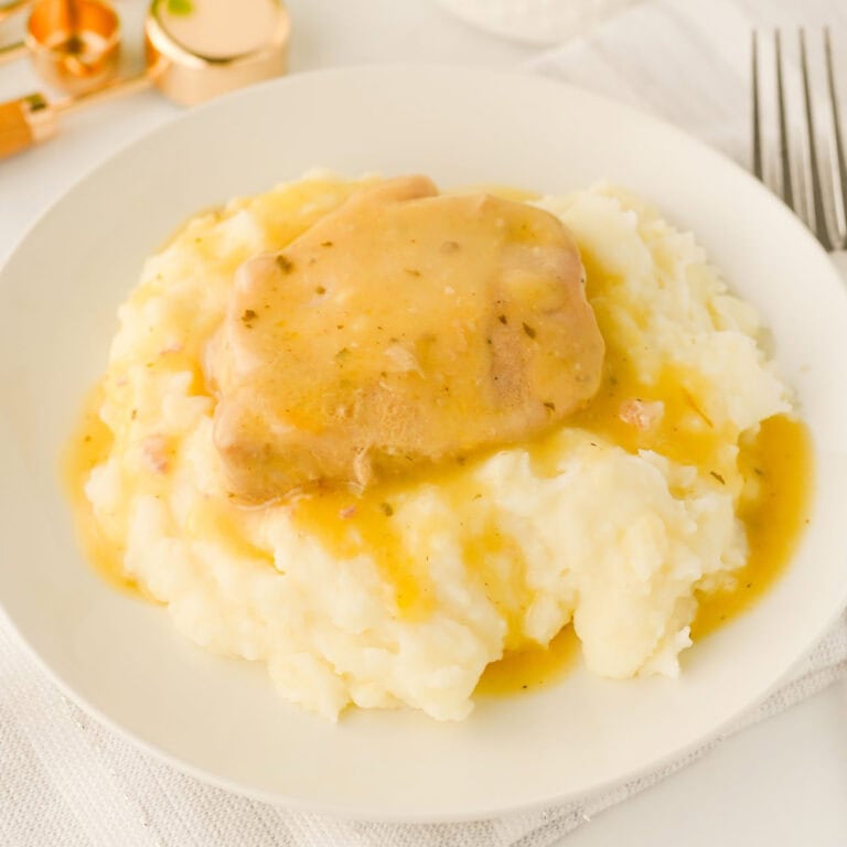 crockpot ranch pork chops featured image