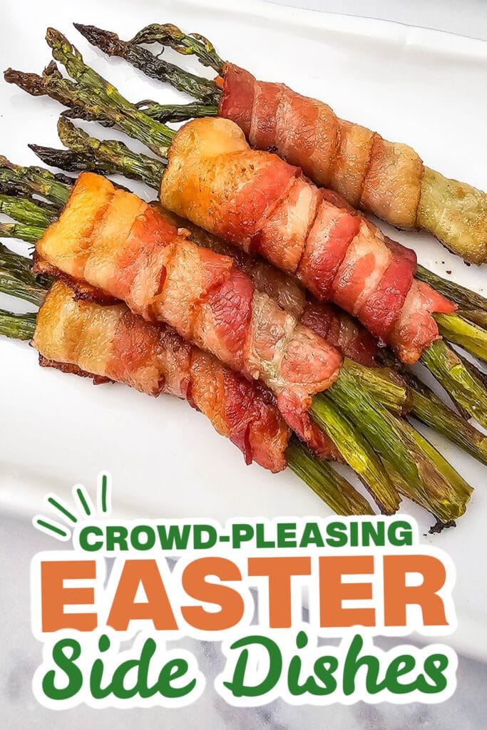 easter side dishes - Roasted Bacon-Wrapped Asparagus Bundles
