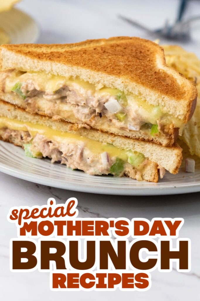 mothers day brunch - Classic Tuna Melt Sandwich