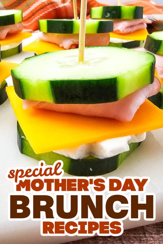 mothers day brunch -Fresh Cucumber Sandwiches