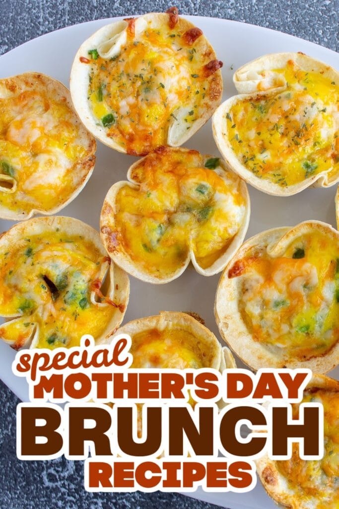 mothers day brunch - Three Cheese Mini Quiches