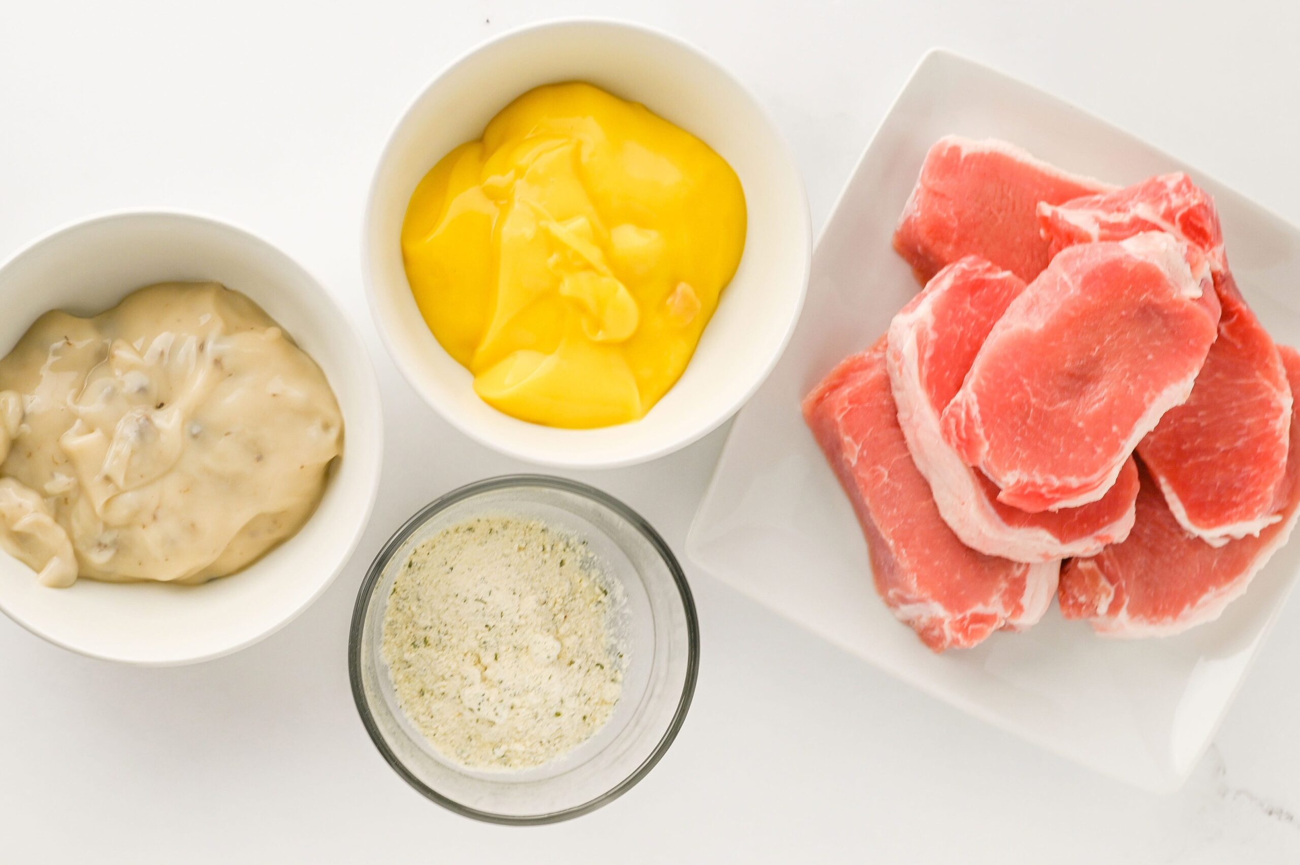 Crockpot Ranch Pork Chops Process Photo