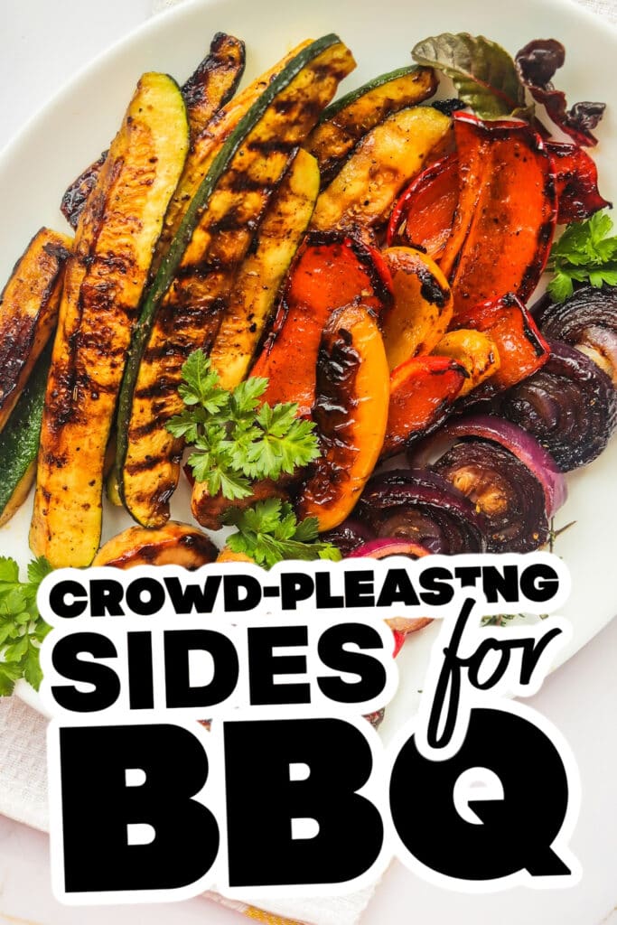 sides for BBQ -Grilled Vegetables with Balsamic Vinegar & Herbs