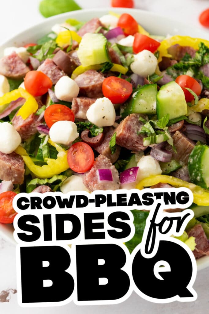 sides for BBQ - Italian Chopped Salad