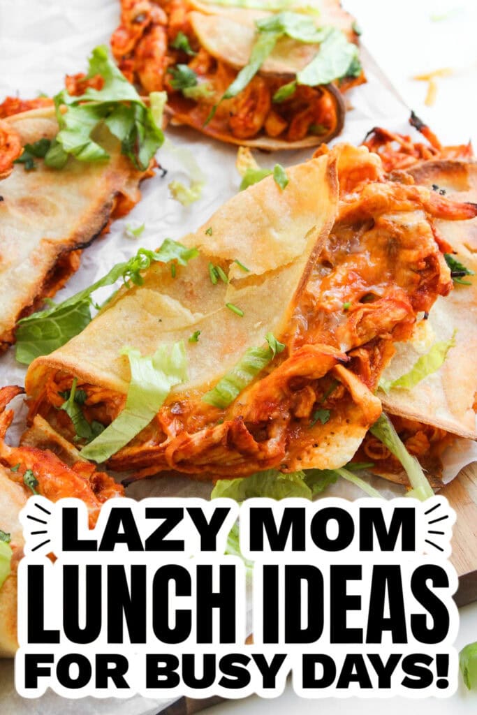 1lazy mom dinner ideas - No-Fry Crispy Baked Chicken Tacos