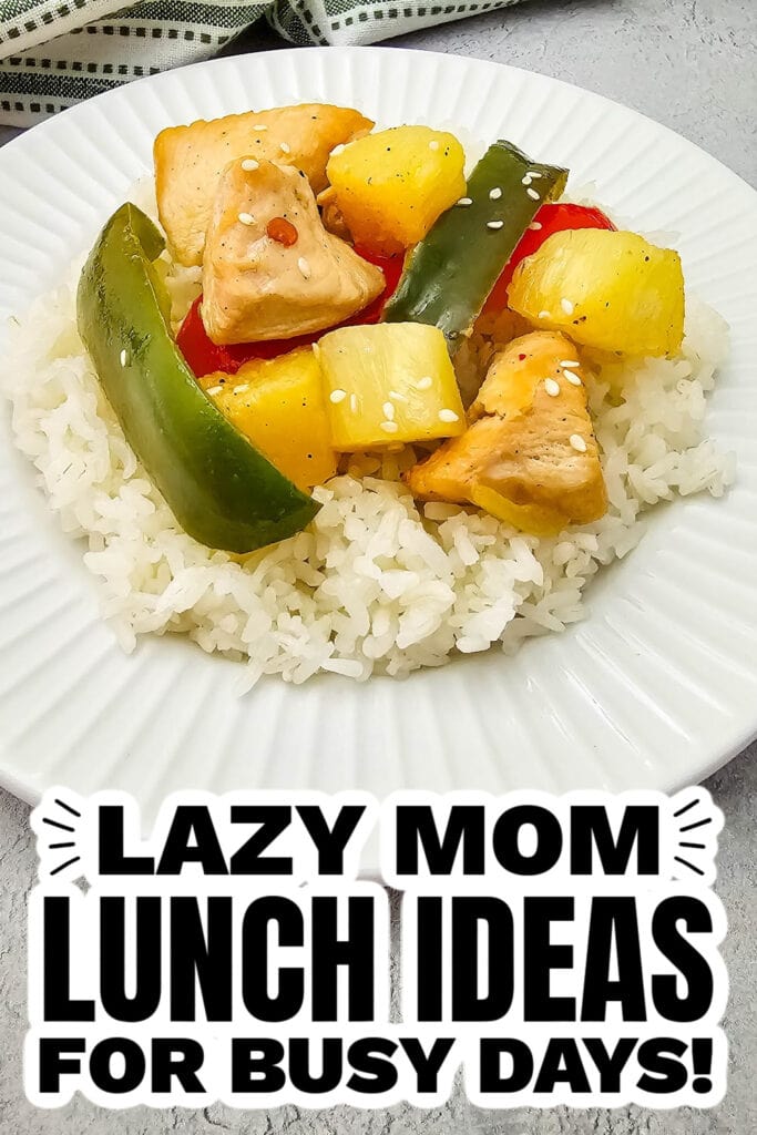 1lazy mom dinner ideas - Sheet Pan Pineapple Teriyaki Chicken