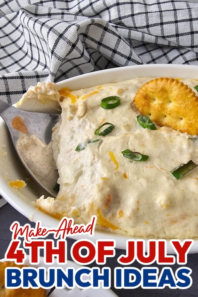 4th of July Brunch Ideas-Hot Seafood Dip
