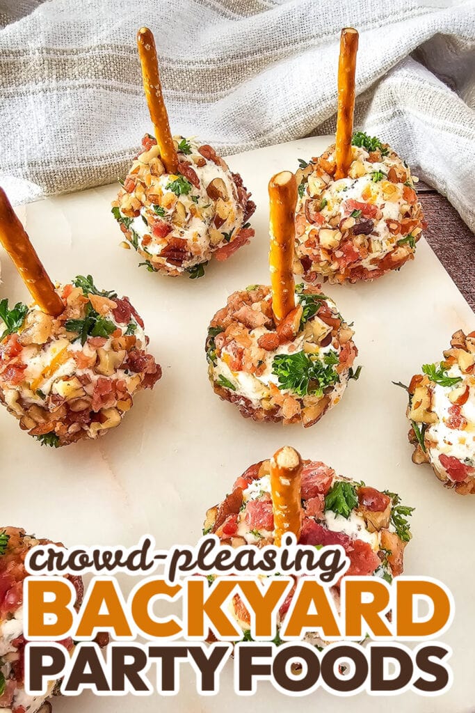 Backyard Party Foods-Cracked Out Cheeseball Bites