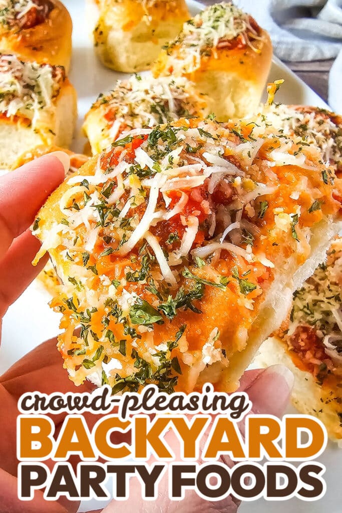 Backyard Party Foods-Meatball Sliders