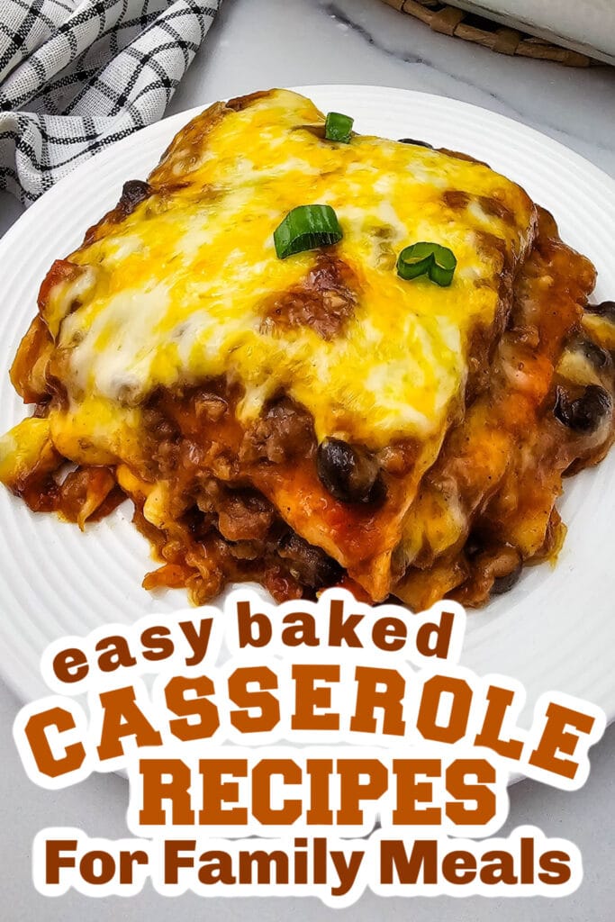 Casserole Recipes-Mexican Lasagna Tortilla Casserole