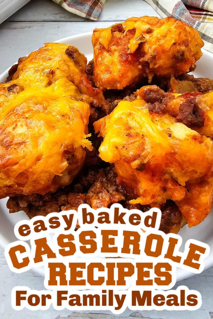 Casserole Recipes-Sloppy Joe Biscuit Casserole