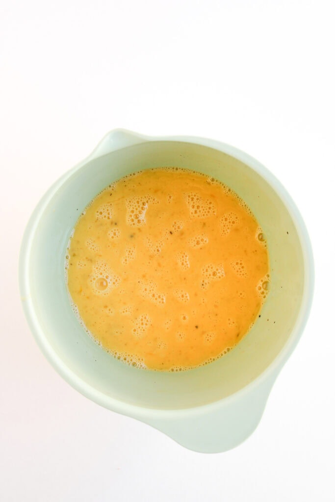 Breakfast Sliders on Pretzel Buns Process Photo 