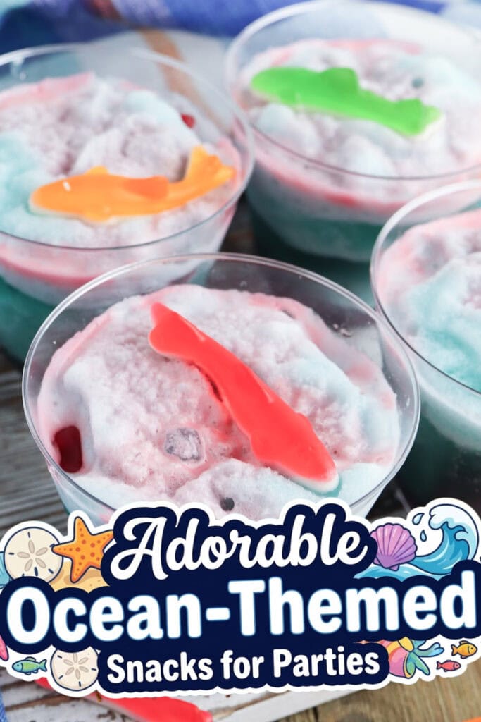 Ocean-Themed Party Food- Shark Attack Slush