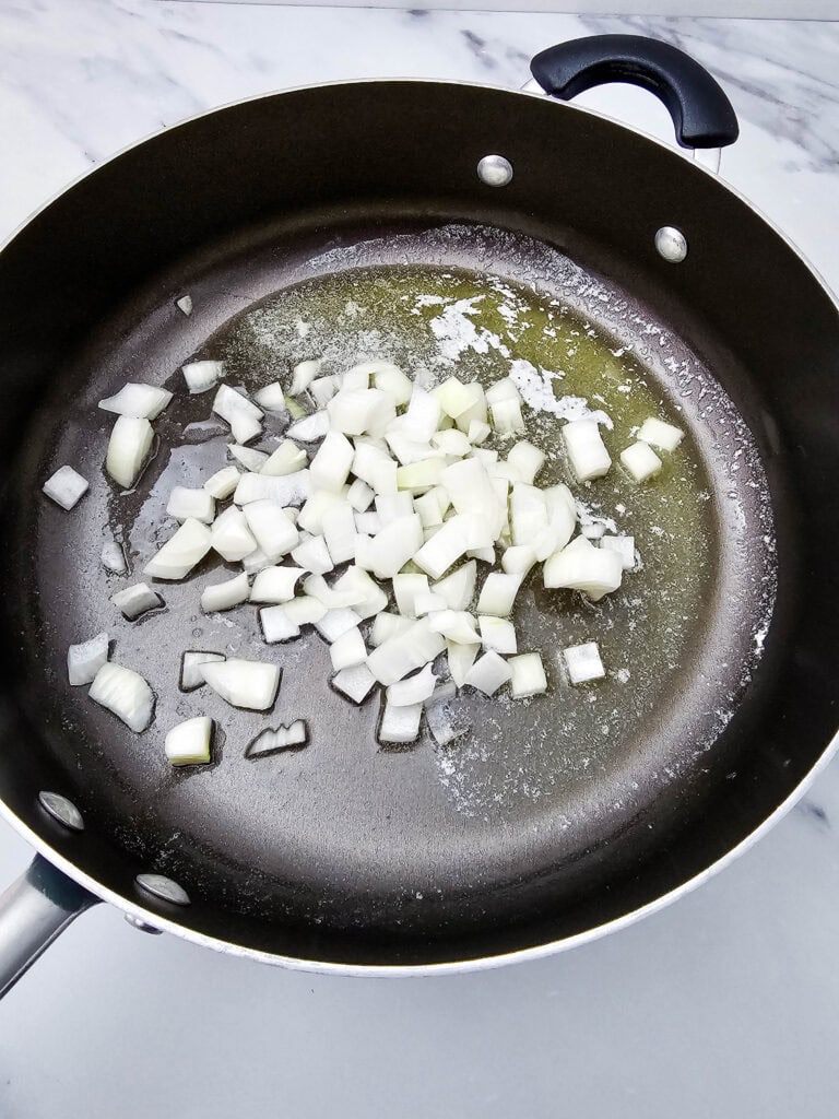 Cheesy Rotel Chicken Spaghetti Process Photo