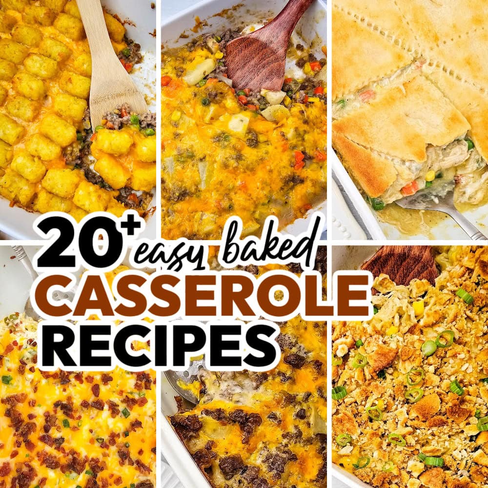 casserole recipes feature image