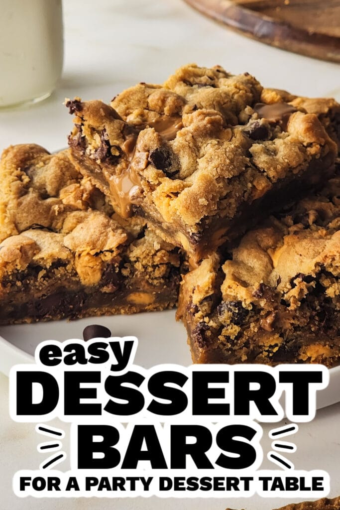 dessert bars - Biscoff Cookie Bars