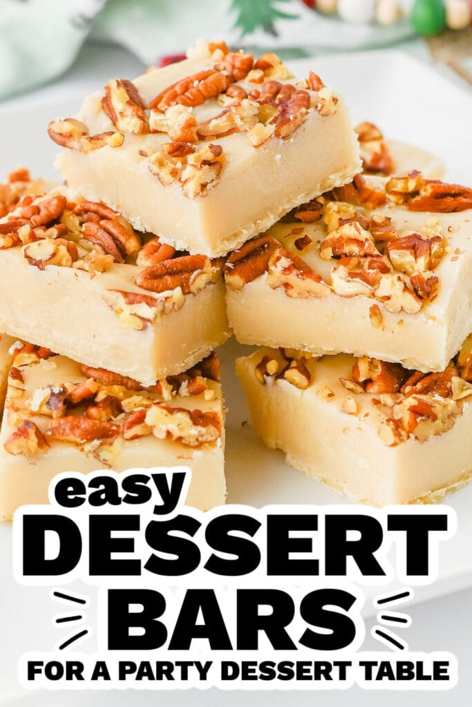 dessert bars - Pecan Pie Fudge
