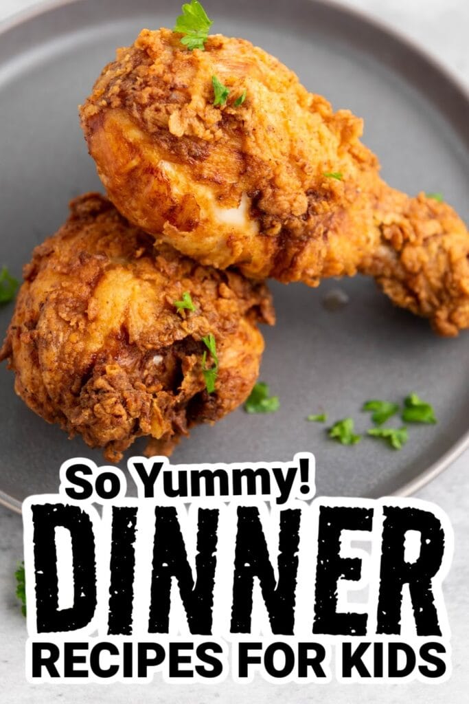 dinner recipes for kids - Buttermilk Fried Chicken