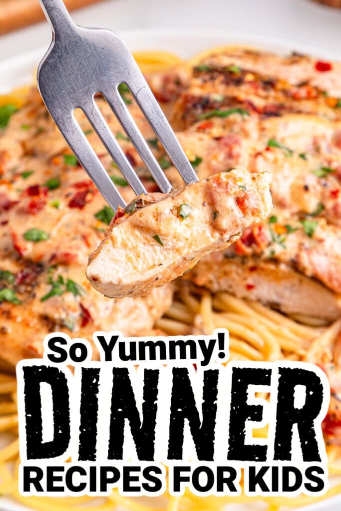 dinner recipes for kids - Creamy Garlic Marry Me Chicken