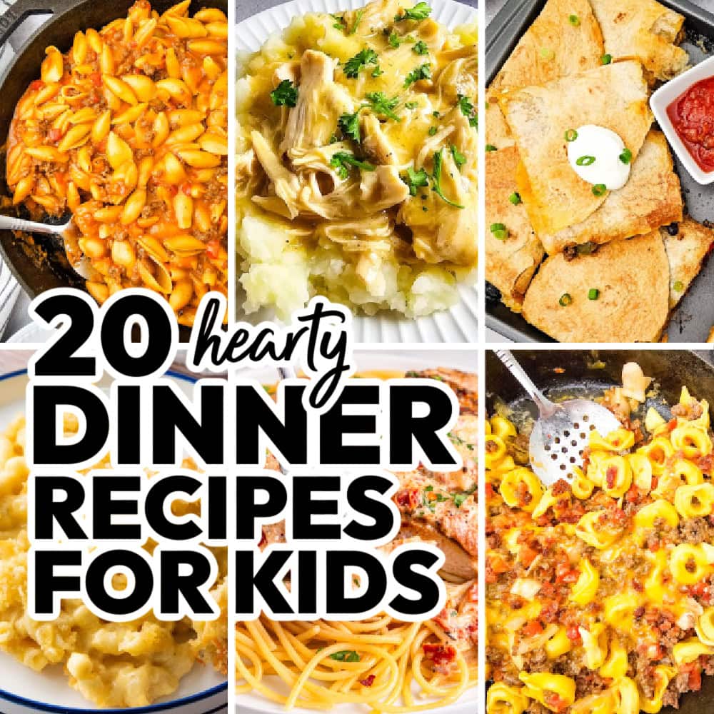 dinner recipes for kids featured image