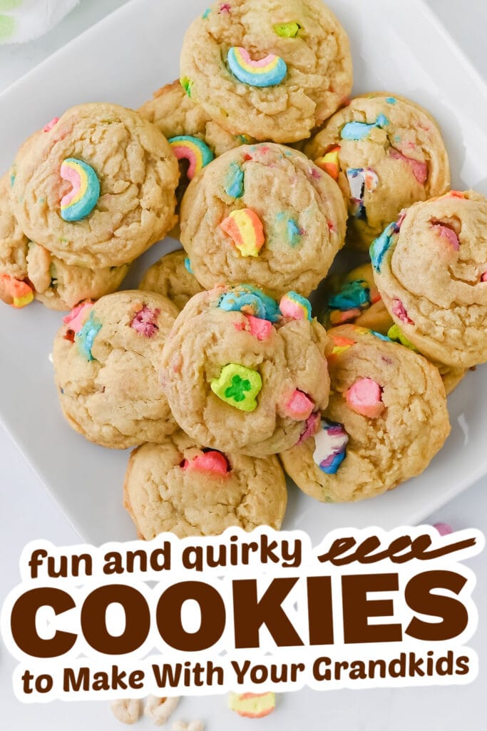 fun cookies for grandkids - lucky charm cookies (1)