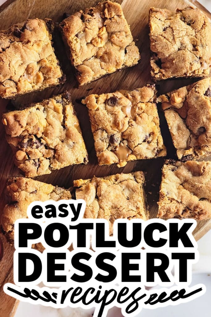 potluck dessert recipes - Biscoff Cookie Bars